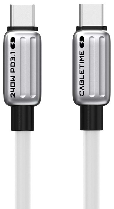 Фото - Кабель Cabletime Type-C (M) - Type-C (M) PD240W, 2m (CU07L)