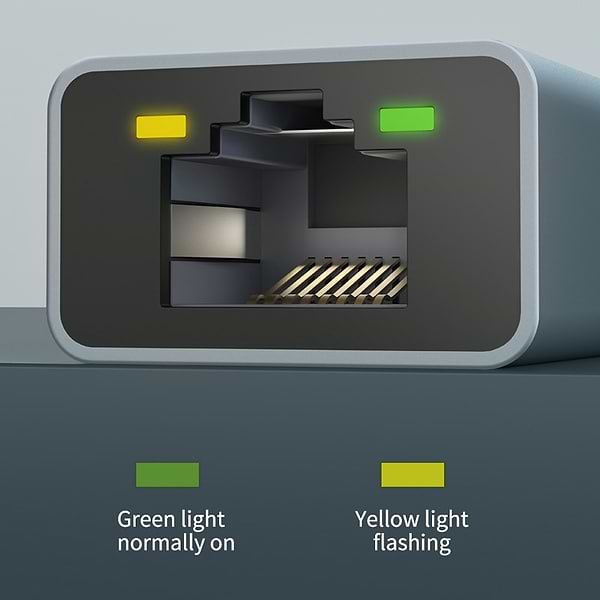 Фото - Переходник USB- RJ-45 Cabletime USB Type-C - RJ45 0.15 м (CB53G)