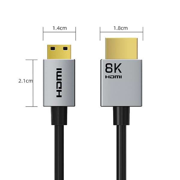 Фото - Кабель HDMI Cabletime HDMI (M) 8K/60Hz 0.5m (CH15E)