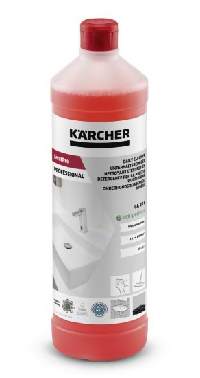 Засіб для миття у ванній кімнаті Karcher для підтримуючого прибирання SanitPro CA 20 C eco! perform 1 л (6.295-679.0)