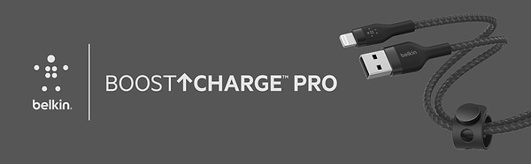 Фото - Кабель Belkin USB-A - Lightning Braided Silicone 1m Black (CAA010BT1MBK)