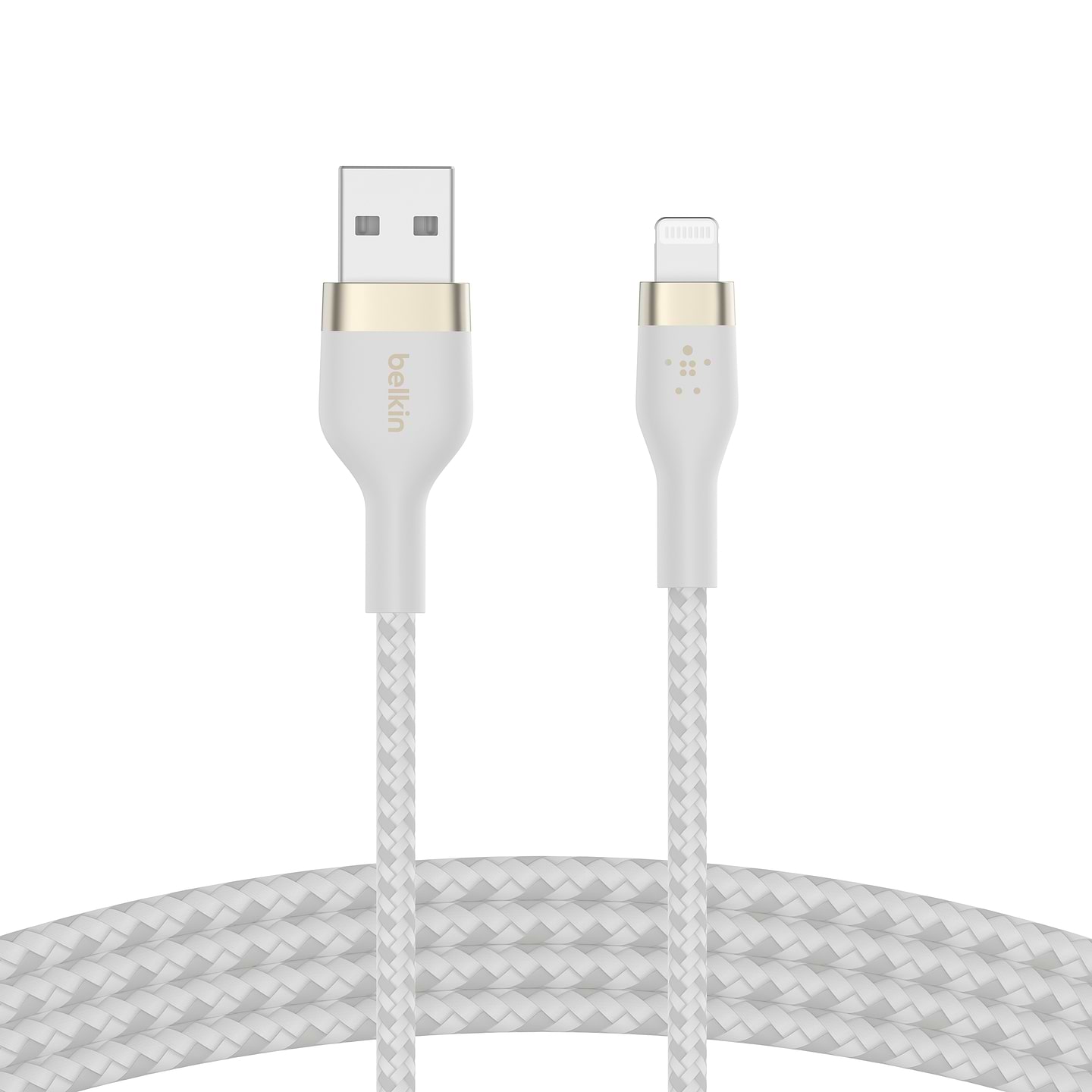 Кабель Belkin USB-A - Lightning 1 м White (CAA010BT1MWH)