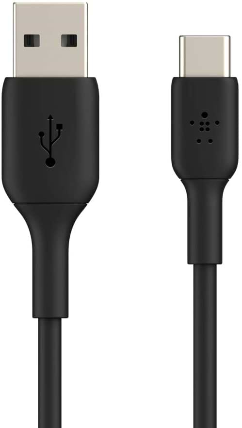 Фото - Кабель Belkin USB-A - USB-С PVC 1m Black (CAB001BT1MBK)