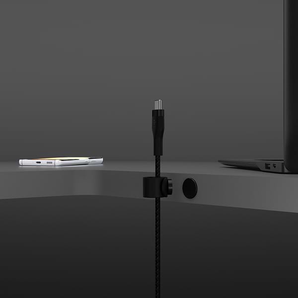 Фото - Кабель синхронізації даних Belkin USB-С - USB-C 1 м Black (CAB011BT1MBK)