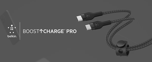 Фото - Кабель синхронізації даних Belkin USB-С - USB-C 1 м Black (CAB011BT1MBK)