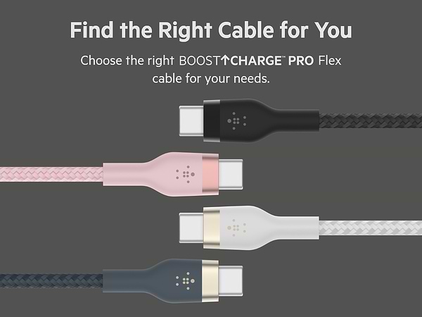 Фото - Кабель синхронізації даних Belkin USB-С - USB-C 1 м Black (CAB011BT1MBK)