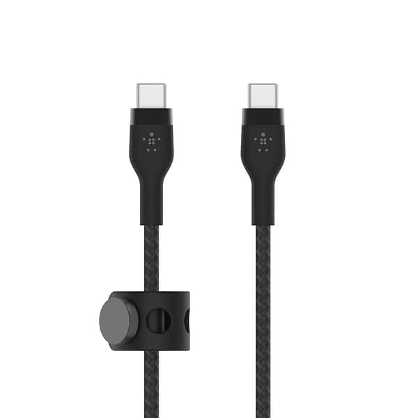 Фото - Кабель синхронізації даних Belkin USB-С - USB-C 1 м Black (CAB011BT1MBK)