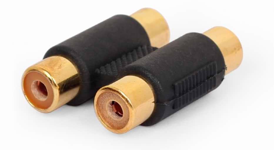 Кабель RCA Cablexpert 2хRCA-2хRCA (A-2RCAFF-01) - Фото 1