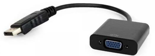 Фото - Переходник Cablexpert DisplayPort - VGA 0.15m (A-DPM-VGAF-02)