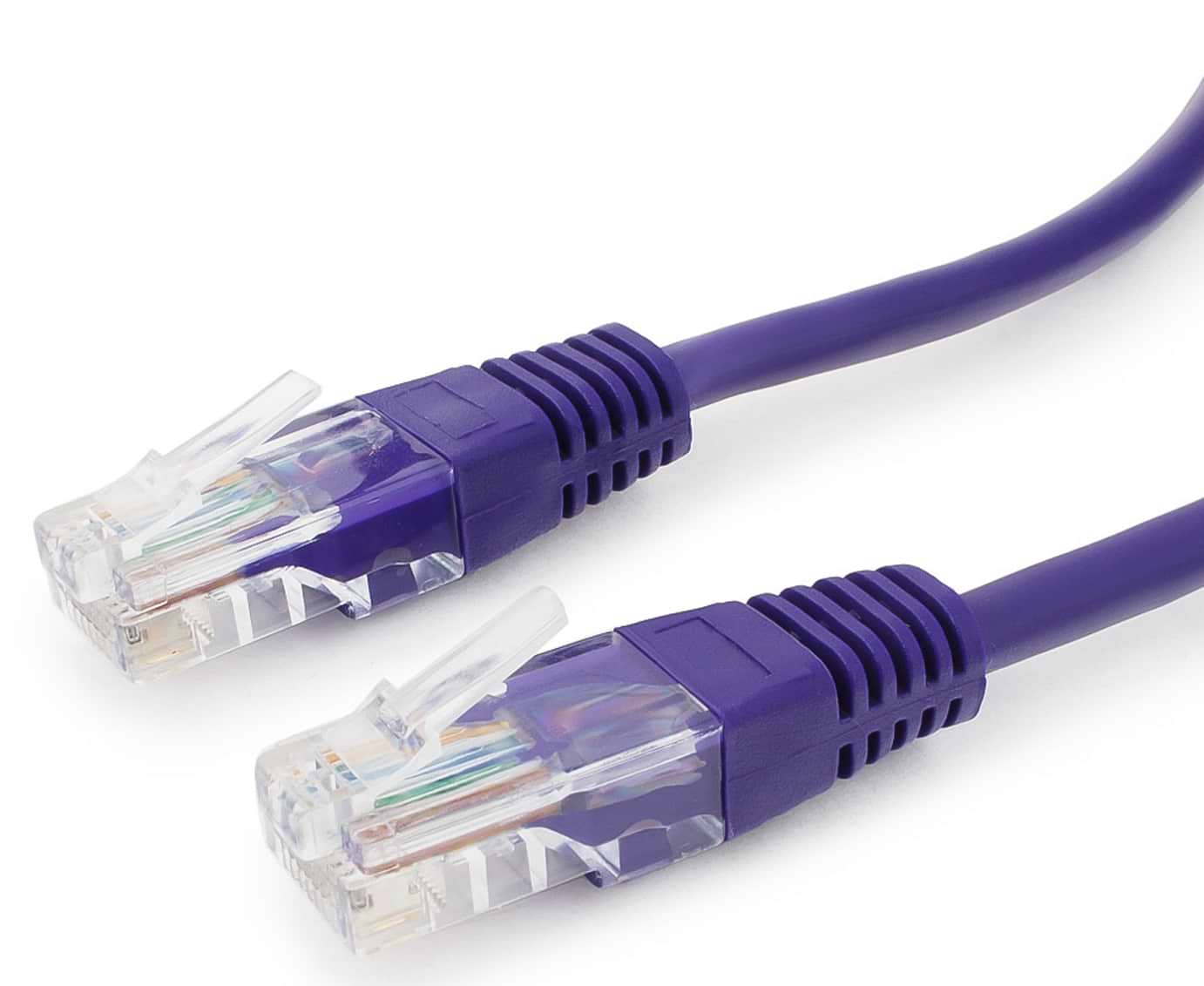 Кабель патч-корд Cablexpert CAT5e UTP 1 м Violet (PP12-1M/V)