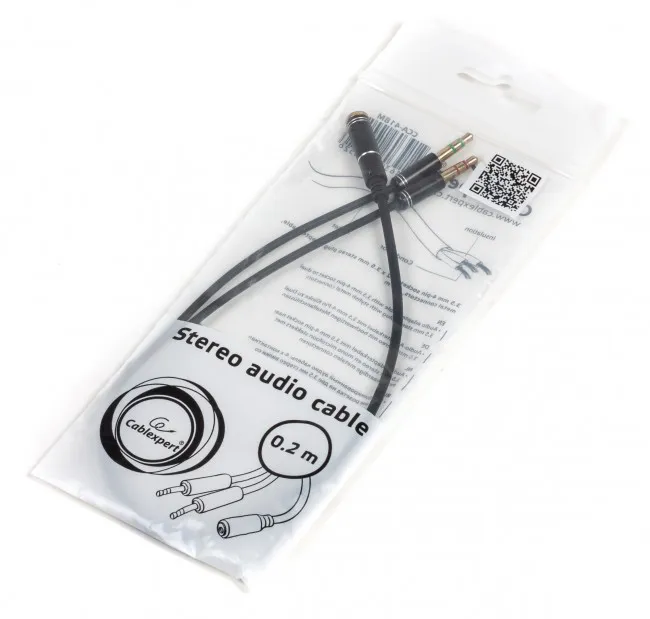 Кабель 3.5 мм -3.5 мм Cablexpert CCA-418M - Фото 1