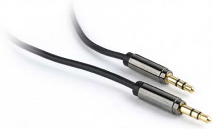 Кабель 3.5 мм - 3.5 мм Cablexpert CCAP-444-0.75M Black 0.75m
