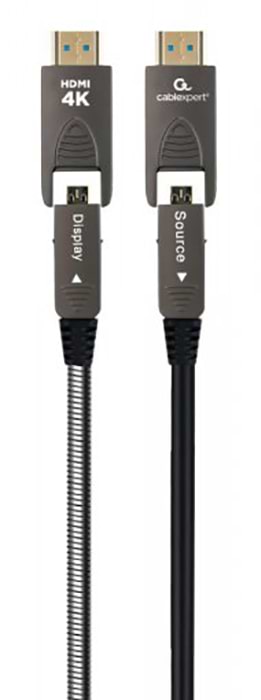 Кабель оптический Cablexpert HDMI-A/D на A/D V.2.0 30m (CCAP-HDMIDD-AOC-30M)