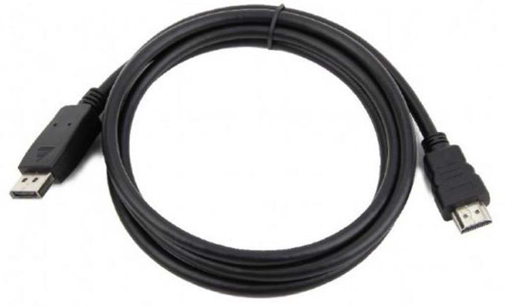 Кабель HDMI Cablexpert DisplayPort-HDMI M/M 5m Black (CC-DP-HDMI-5M) - Фото 1