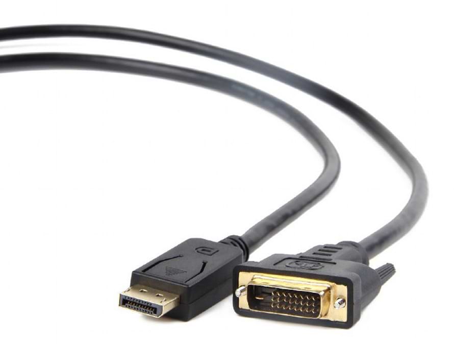 Кабель Mini Display Port-DVI Cablexpert DisplayPort  DVI 1м (CC-DPM-DVIM-1M) - Фото 1