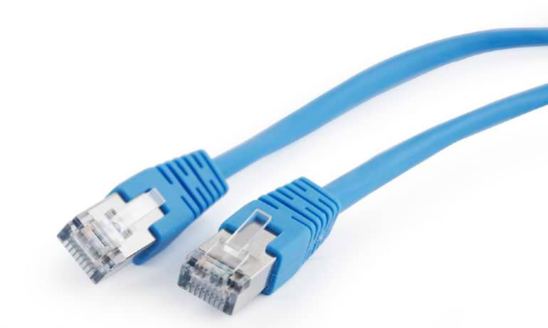 Кабель патч-корд Cablexpert FTP( PP22-1M / B) 50u 1 м Blue