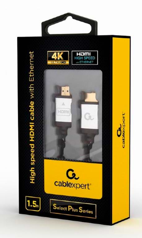 Фото - Кабель HDMI Cablexpert HDMI- HDMI V.2.0 1.5 m (CCB-HDMIL-1.5M)