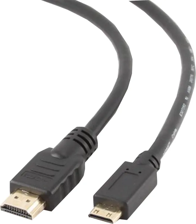 Фото - Кабель HDMI Cablexpert HDMI A - mini HDMI C v1.4 1.8m (CC-HDMI4C-6)