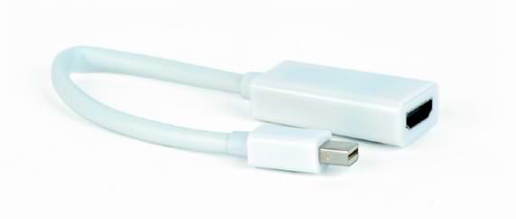 Переходник Mini Display Port-HDMI Cablexpert Mini DisplayPort - HDMI 0.15m White (A-mDPM-HDMIF-02-W)