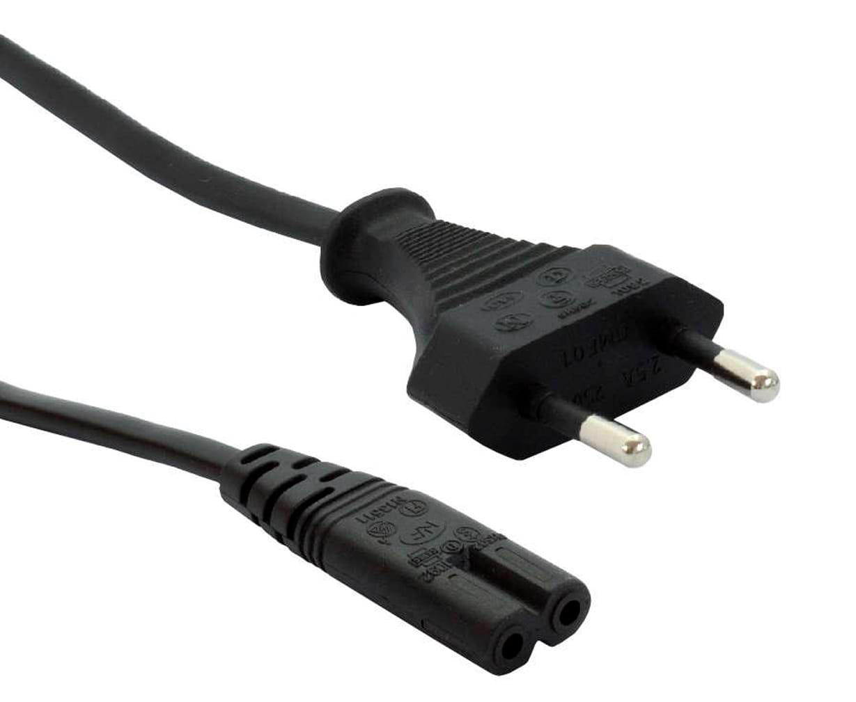 Кабель живлення Cablexpert PC-184/2 (CEE7/16-C) 1.8 м