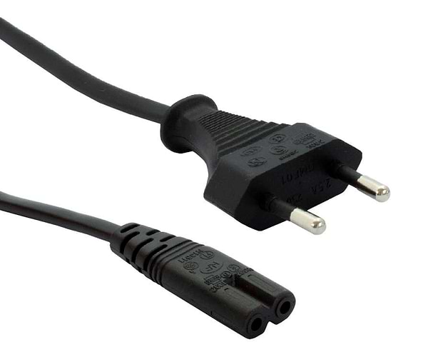 Фото - Кабель живлення Cablexpert PC-184/2 (CEE7/16-C) 1.8 м