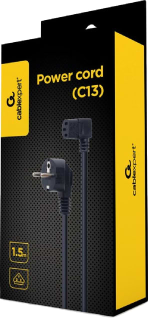 Кабель живлення Cablexpert PC-186A-VDE1B-1.5M - Фото 1