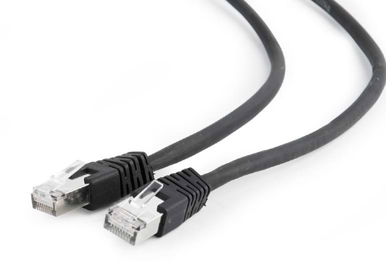 Кабель патч-корд Cablexpert S/FTP (PP6A-LSZHCU-BK-0.5M) 50u 0,5 м Black