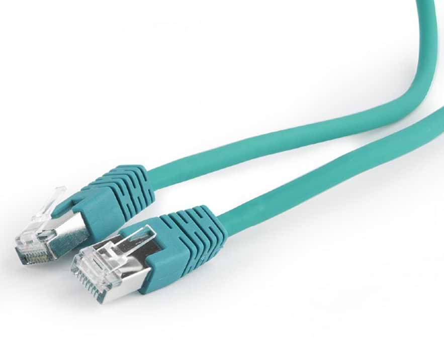 Кабель патч-корд Cablexpert S/FTP (PP6A-LSZHCU-G-1M) 50u 1m Green