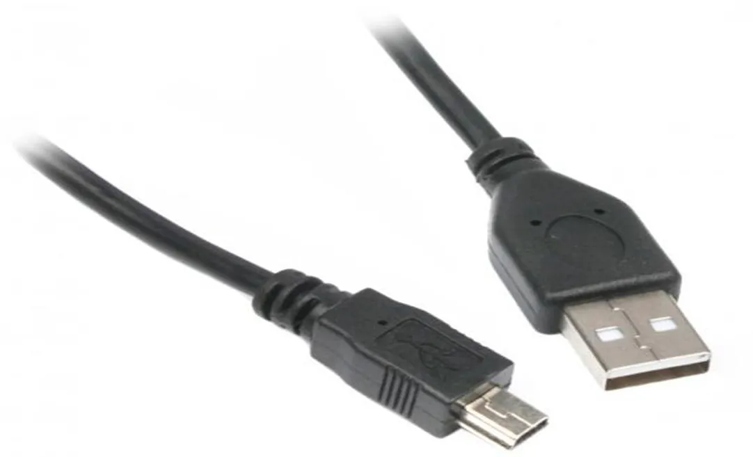 Кабель USB - miniUSB Cablexpert USB2.0 - mini USB 3 m Black (CCP-USB2-AM5P-10) - Фото 1