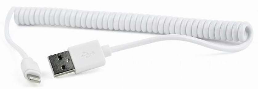 Кабель синхронізації даних Cablexpert USB 2.0 - Lightning 1.5m White (CC-LMAM-1.5M-W)