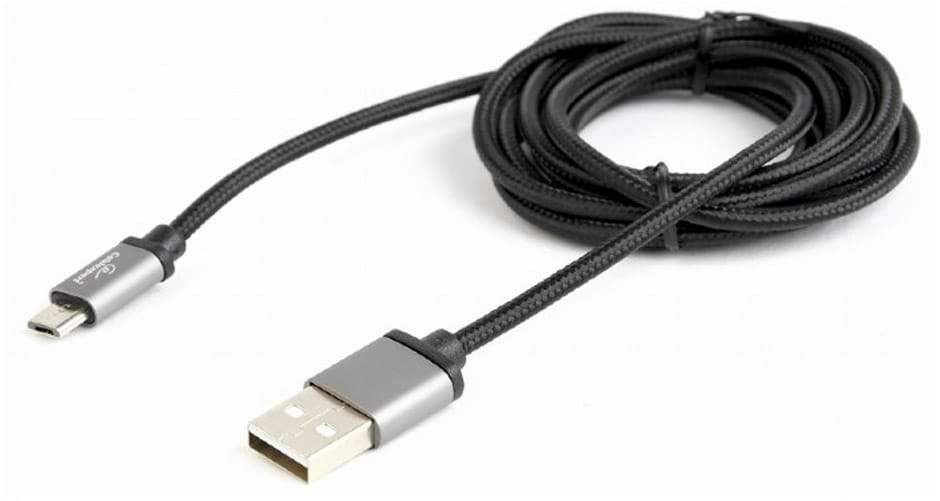 Кабель Cablexpert USB 2.0 - Micro B Black 1.8m (CCB-mUSB2B-AMBM-6)