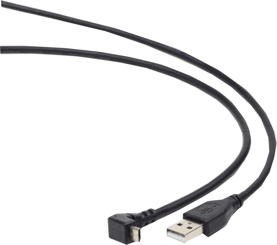 Кабель Cablexpert USB 2.0 - MicroUSB Premium Black 1.8m (CCP-mUSB2-AMBM90-6)