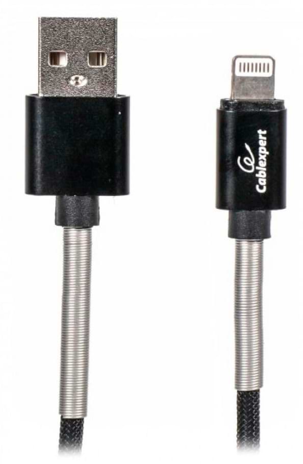 Кабель Cablexpert USB 2.0 A - Lightning Premium 1m Black (CCPB-L-USB-06BK)