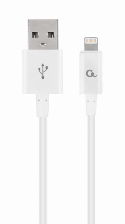 Кабель Cablexpert USB 2.0 A - Lightning Premium 2m White (CC-USB2P-AMLM-2M-W)