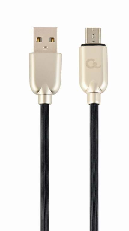 Кабель Cablexpert USB 2.0 A - microUSB Premium 2m Black (CC-USB2R-AMmBM-2M)
