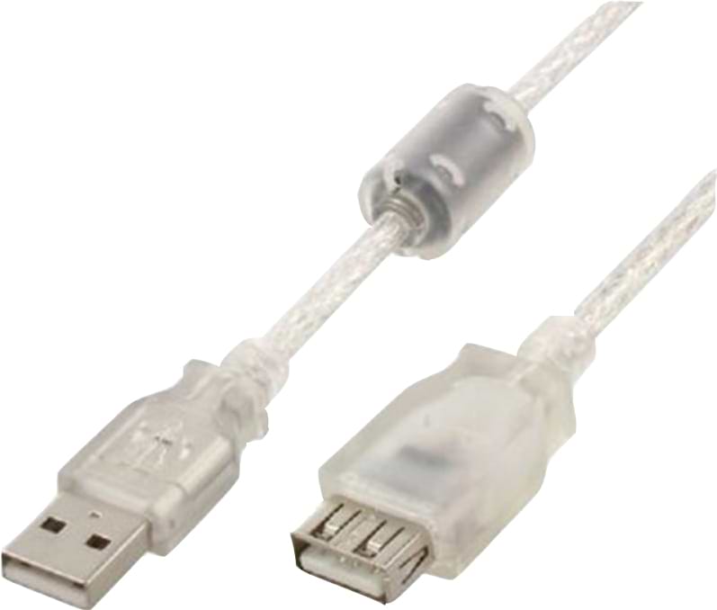 Кабель USB type A - USB type A Cablexpert USB 2.0 A - USB A 3m (CCF-USB2-AMAF-TR-10) ферритовий фильтр