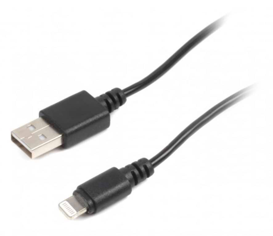 Кабель синхронізації даних Cablexpert USB 2.0 BM - Lightning 3m Black (CC-USB2-AMLM-10)