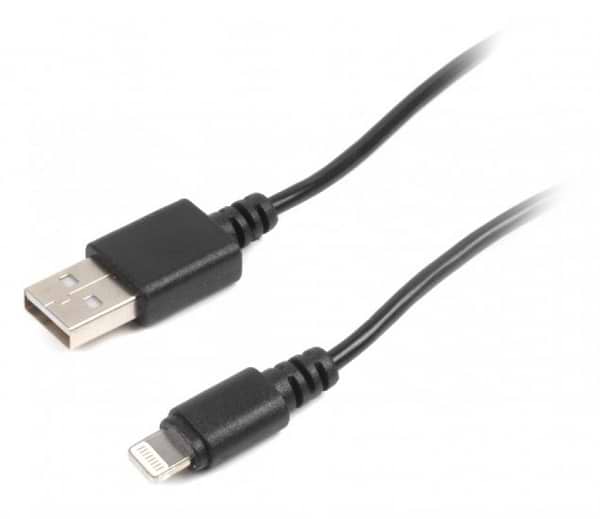 Фото - Кабель синхронизации данных Cablexpert USB 2.0 BM - Lightning 3m Black (CC-USB2-AMLM-10)