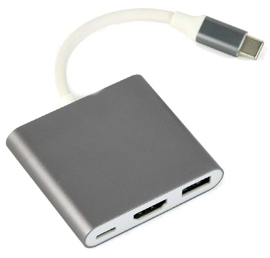 Фото - Переходник Cablexpert USB Type-C - HDMI (A-CM-HDMIF-02-SG)