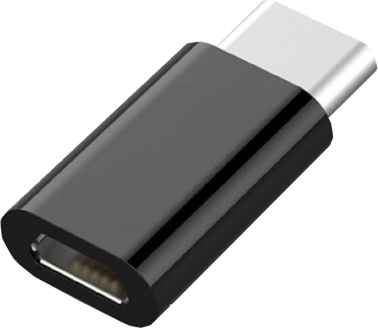 Перехідник Cablexpert USB Type-C - Micro USB Black (A-USB2-CMmF-01) - Фото 1