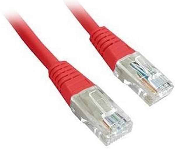 Фото - Кабель патч-корд Cablexpert UTP (PP12-0.25M/R) 50u 0.25m Red