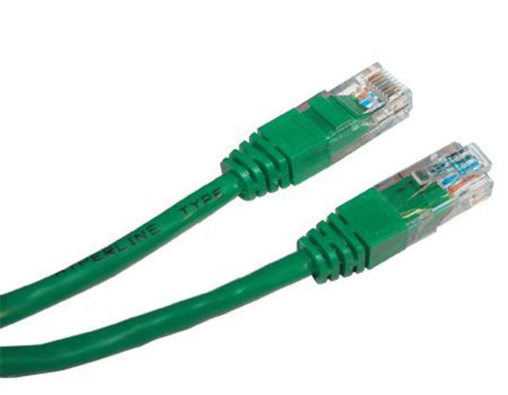 Кабель патч-корд Cablexpert UTP (PP12-0.25M/G) 50u 0.25m Green - Фото 1