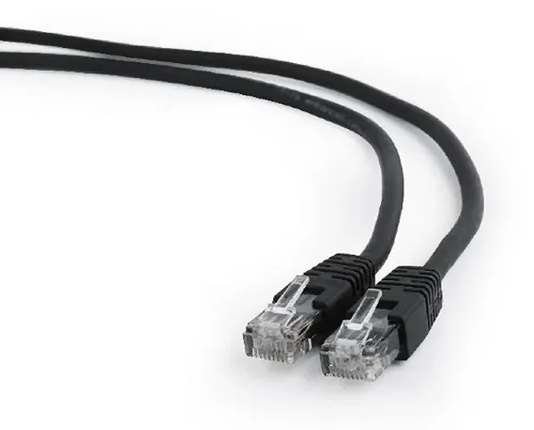 Фото - Кабель патч-корд Cablexpert UTP (PP6U-3M/BK) 50u 3m Black