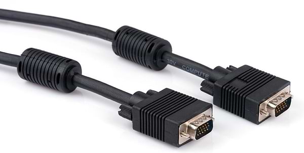 Фото - Кабель Cablexpert VGA3+9C HD15M 5м Black (CC-PPVGA-5M-B)