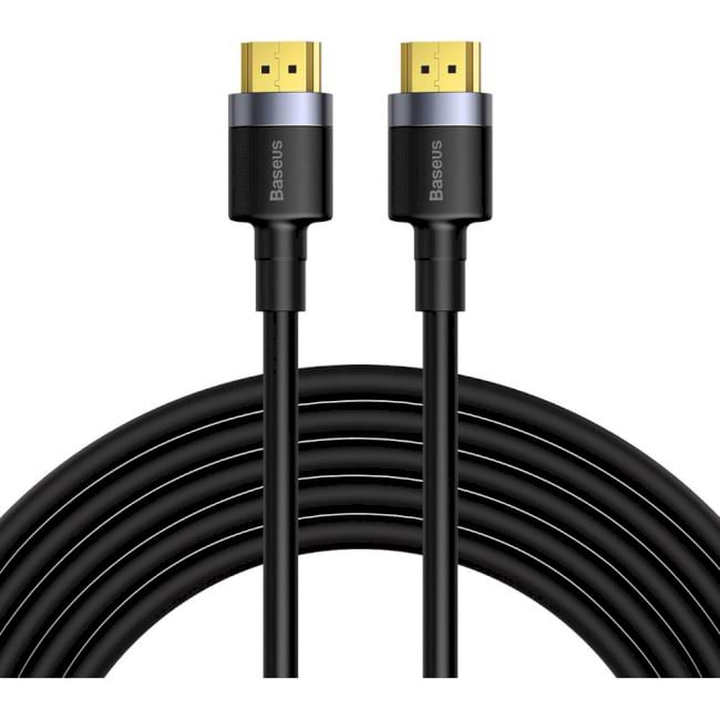 Кабель HDMI Baseus M-M Cafule 4K 3 m (CADKLF-G01) - Фото 1