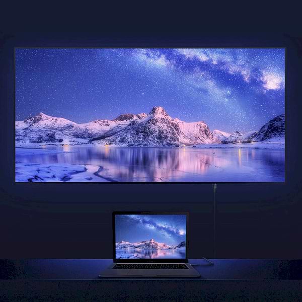 Фото - Кабель HDMI Baseus M-M Cafule 4K 3 m (CADKLF-G01)