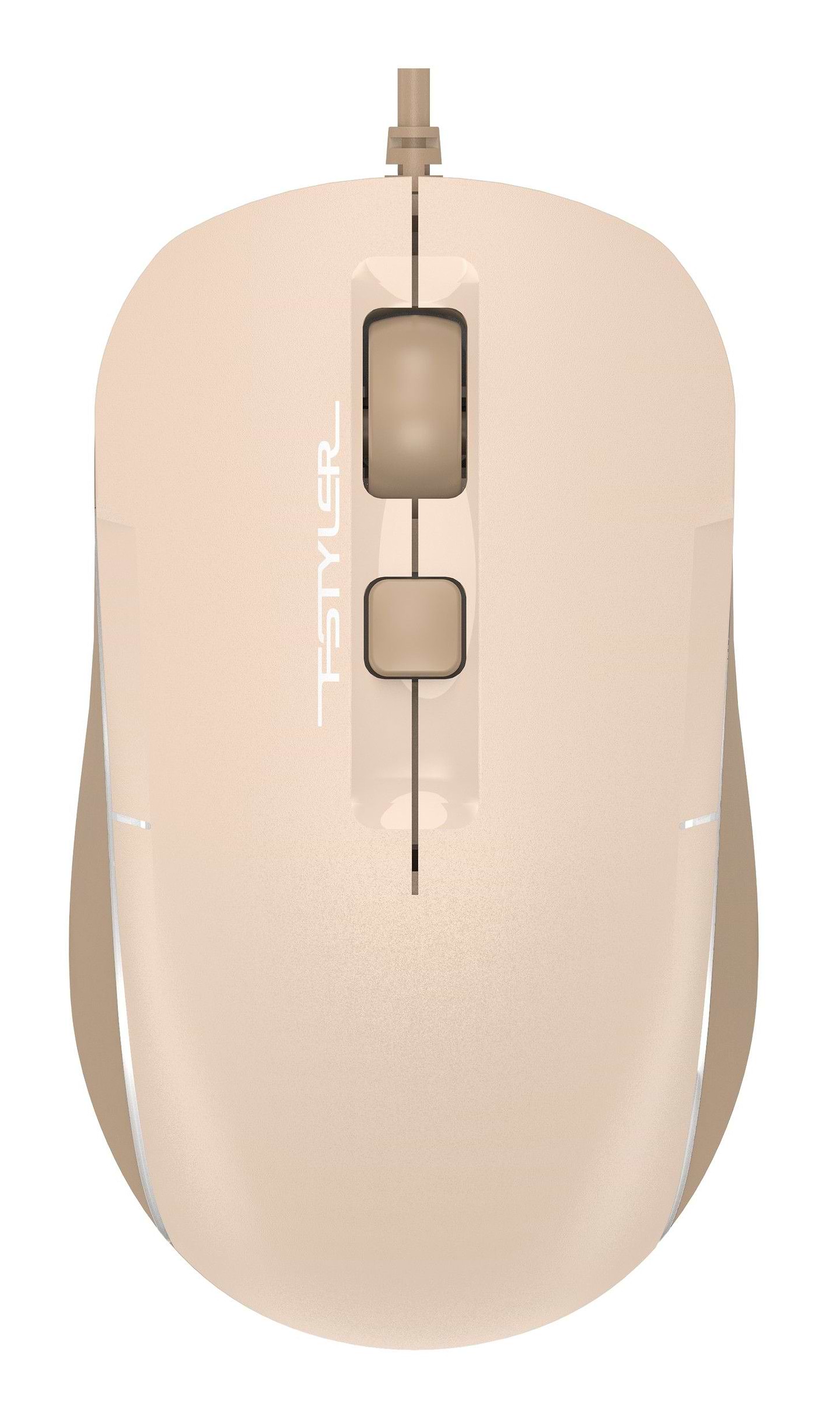 Миша дротова A4tech Fstyler FM26 Cafe Latte - Фото 1