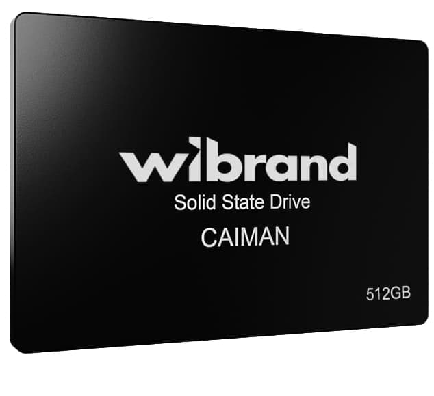 SSD-накопичувач внутрішній Wibrand Caiman 512GB 2.5" 7mm SATAIII Standard (WI2.5SSD/CA512GBST)