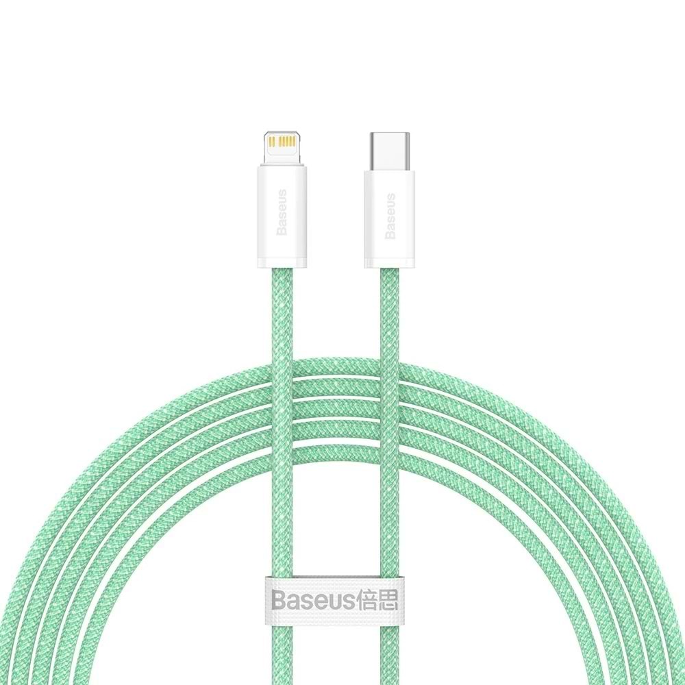 Кабель Baseus Dynamic Series Fast Charging Data Cable Type-C to iP 20W 2m Green (CALD000106)