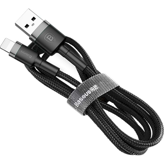 Кабель Baseus Cafule Cable USB for iP 2A 3 m Black/Grey (CALKLF-RG1)